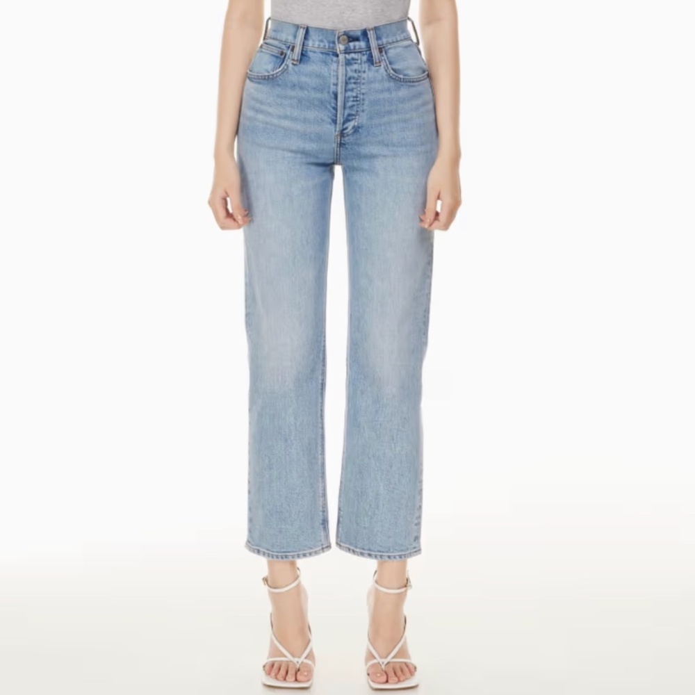 Aritzia Arlo straight jeans